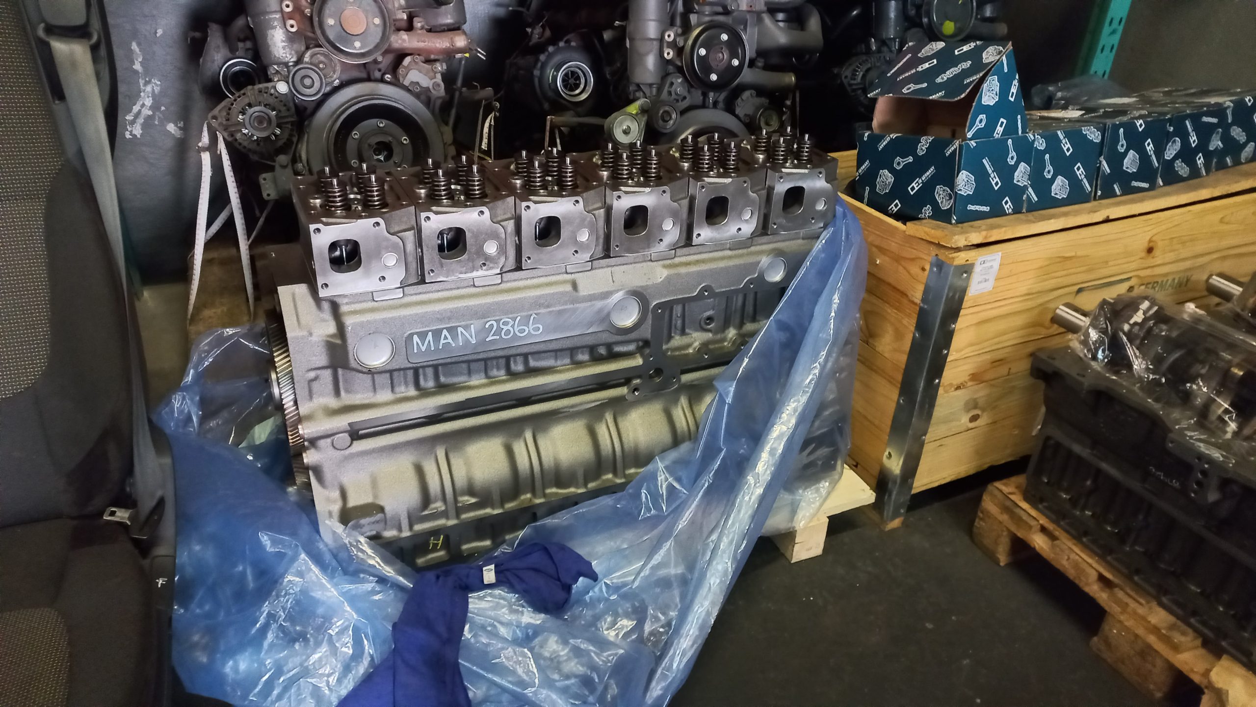 MAN D2866 Truck Engine (Sub Assembly) - Image 4