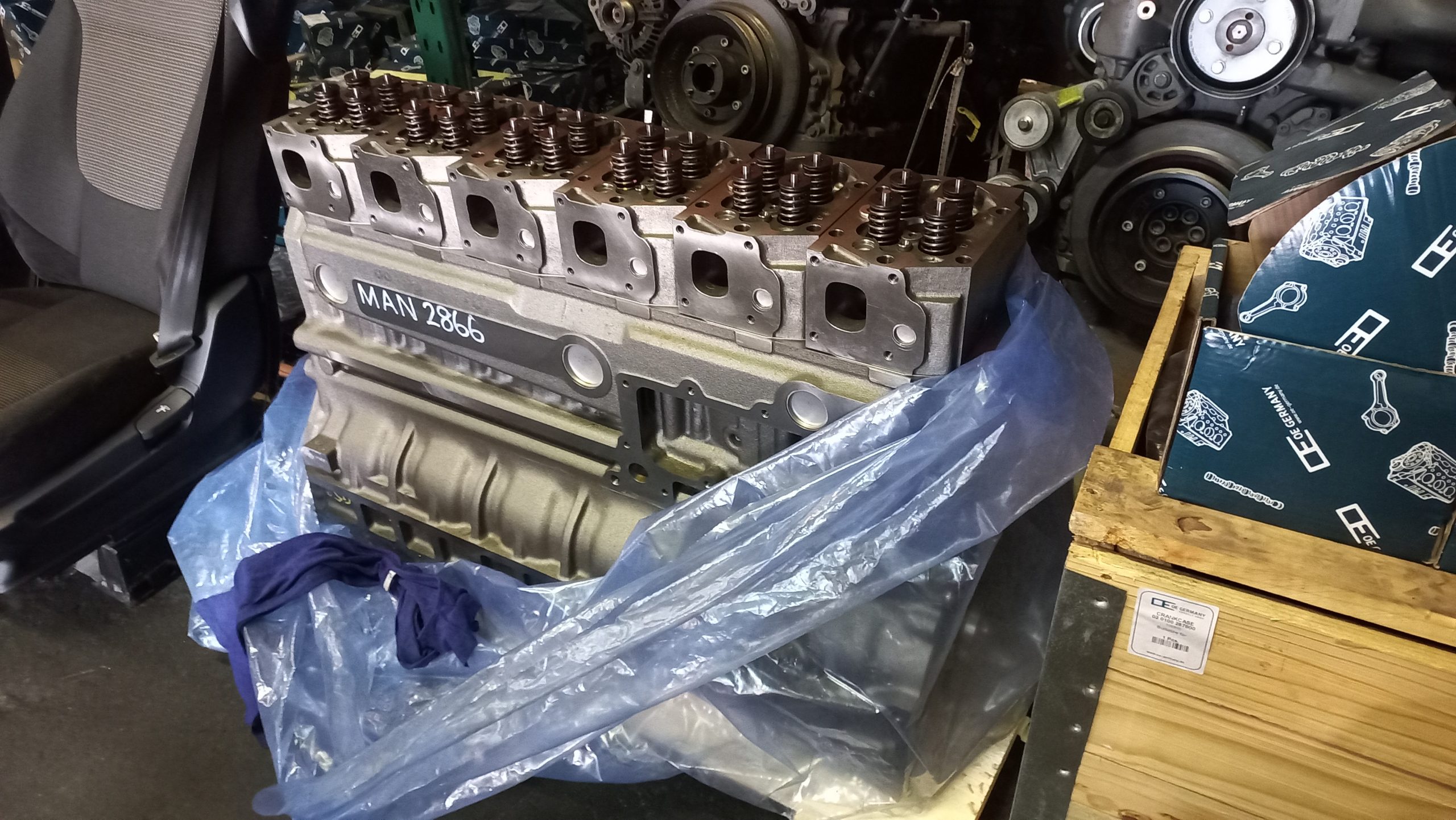 MAN D2866 Truck Engine (Sub Assembly) - Image 2