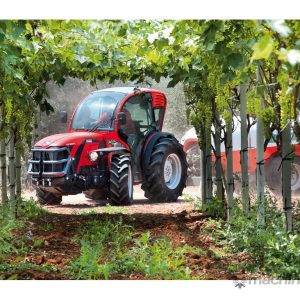 Antonio Carraro 4WD 89hp Tractor - Super Low, Large Rear Wheels!