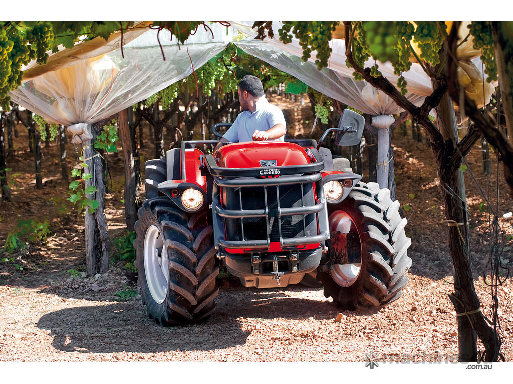 Antonio Carraro 4WD 89hp Tractor - Super Low, Large Rear Wheels! - Image 3