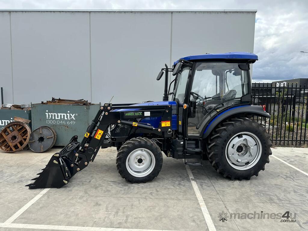 TANNERTRACK - LOVOL TB-2 60HP Cabin, Synchromesh Gearbox 4WD Tractor with 4in1 Loader - Image 2