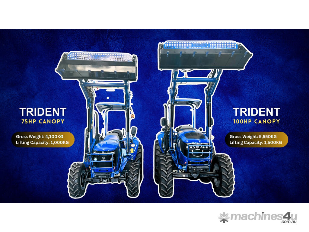 TRIDENT MEGA SALE 75HP 4WD CANOPY TRACTOR WITH 4IN1 BUCKET COMBO DEAL 5 YEARS WARRANTY - Image 4